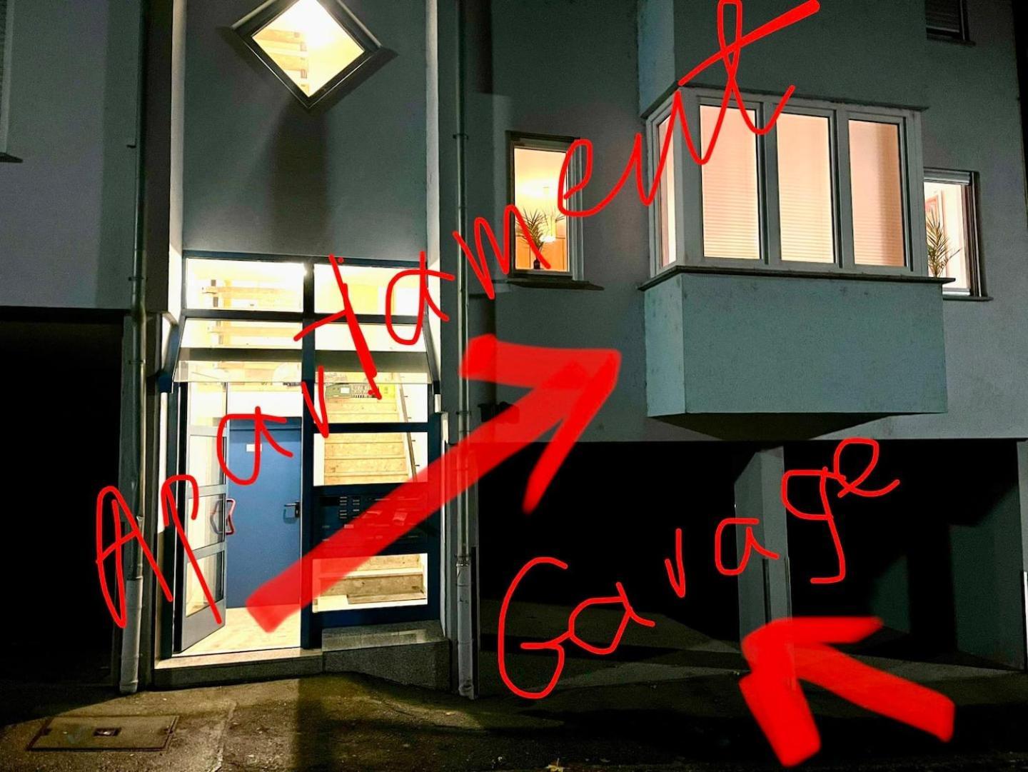 Wunderschoenes Apartment Im Zentrum Goldstadt Pforzheim Exterior foto